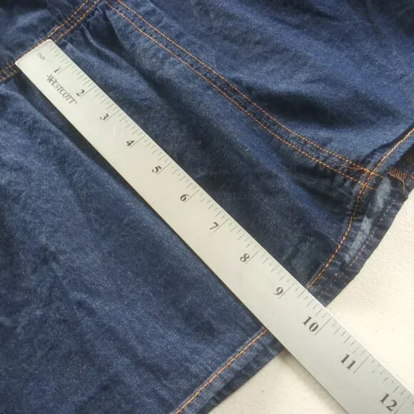 Terra & Sky Jean flutter sleeve midi women's size 4X dress - Picture 12 of 15